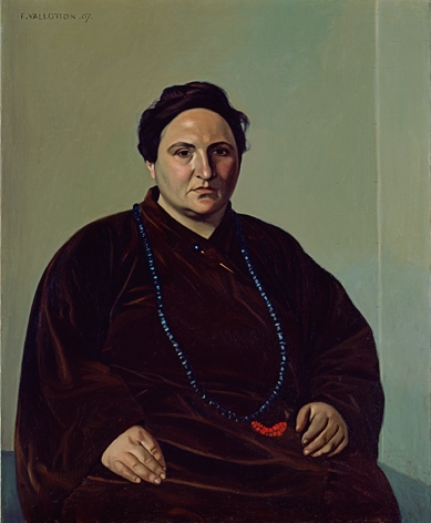 Gertrude Stein, 1907 (Felix Valloton) (1865-1925)  Baltimore Museum of Art, MD,   1950.300