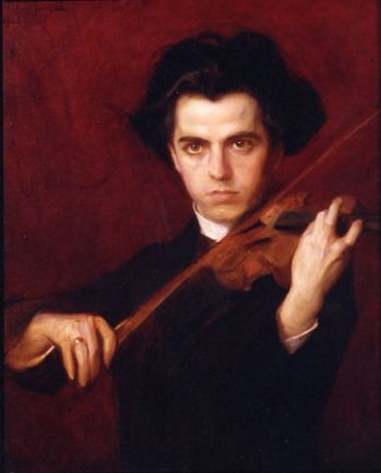 Jan Kubelík, 1903 (Philip de László) (1869-1937)   