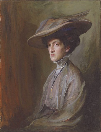Margot Asquith, 1909 (Philip de László) (1869-1937)  