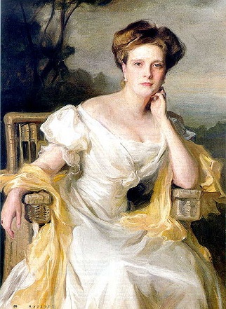 Prinzessin Victoria Alice Elisabeth Julie Marie von Battenberg, 1907  (Philip de László) (1869-1937)   