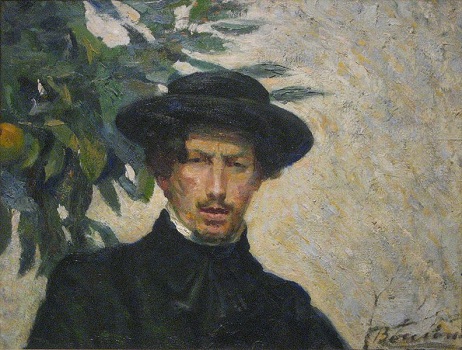Self-Portrait, 1905  (Umberto Boccioni) (1882-1916)  The Metropolitan Museum of Art, New York, NY,   1990.38.4 