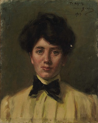 Agnes, 1903  (Alice Pike Barney) (1857-1931) 
