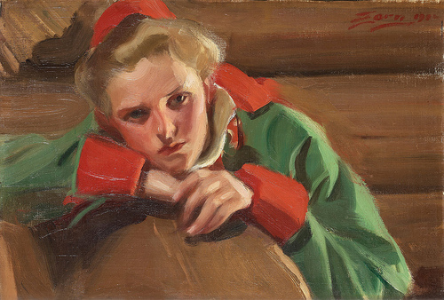 A Girl from Mora, 1904 (Anders Zorn) (1860-1920)