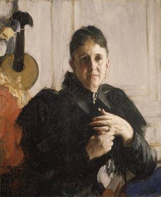 Mrs. John Crosby Brown (Mary Elizabeth Adams),  ca. 1900 (Anders Zorn) (1860-1920) The Metropolitan Museum of Art, New York, NY,     60.85 
