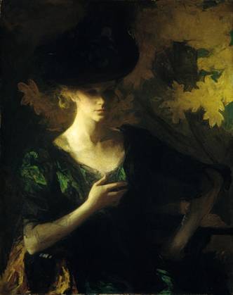 A Lady, 1901  (Frank W. Benson) (1862-1951)    The Metropolitan Museum of Art, New York, NY,    06.1221