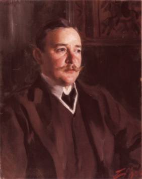 Erik Axel Karlfeldt, ca. 1906  (Anders Zorn) (1860-1920) 