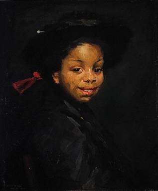 Eva Green, December 25, 1907 (Robert Henri) (1865-1929) Wichita Art Museum, KS      59.45  