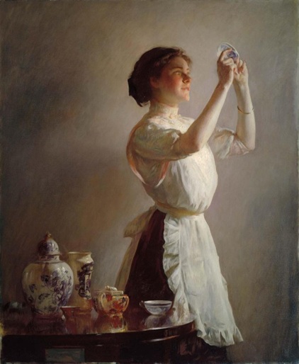A Young Woman, 1909 (Joseph Decamp) (1858-1923) Museum of Fine Arts, Boston, MA, 33.532