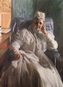 Queen Sophia, ca. 1909 (Anders Zorn)  (1860-1920) 