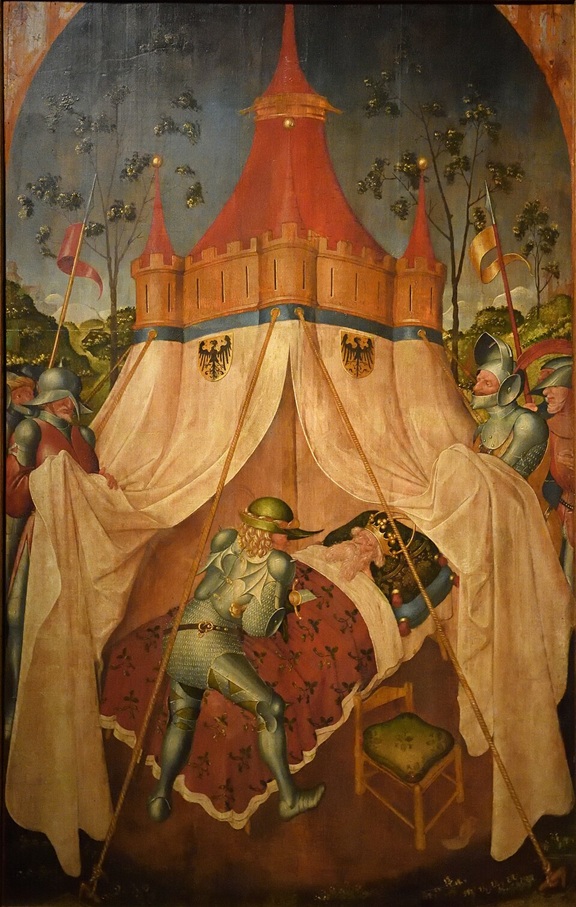 Murder of Philip the Arab in the aftermath of the Battle of Verona, 249 CE, September-October (Gabriel Angler) (1404–1483)
