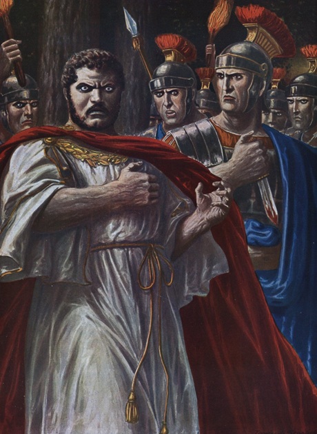 Assassination of Emperor Caracalla, 217 CE, April 8 (Tancredi Scarpelli) 
