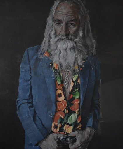 Warren Ellis, 2023, by Simon Davis, Location TBD