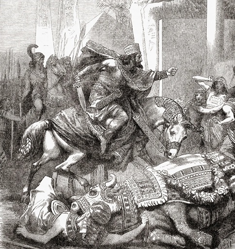 Cambyses II conquers Egypt, 525 BCE 
