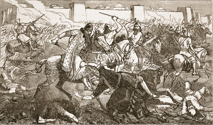Battle of Carchemish, Egypt defeated by Neo-Babylonian Empire, 605 BCE (from Cassel