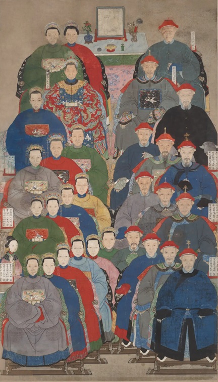 Ancestors, ca. 1800 (Unknown Artist) Cleveland Museum of Art, OH, 019.82