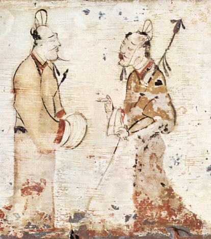 Figures from Luoyang Tomb, Henan, ca. 25 BCE, Boston Museum of Fine Arts, MA, 25.190