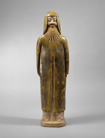 A Guardian, ca. 550 CE (Northern Qi to Sui  dynasty) Arthur M. Sackler Museum, Harvard University, 2003.194	