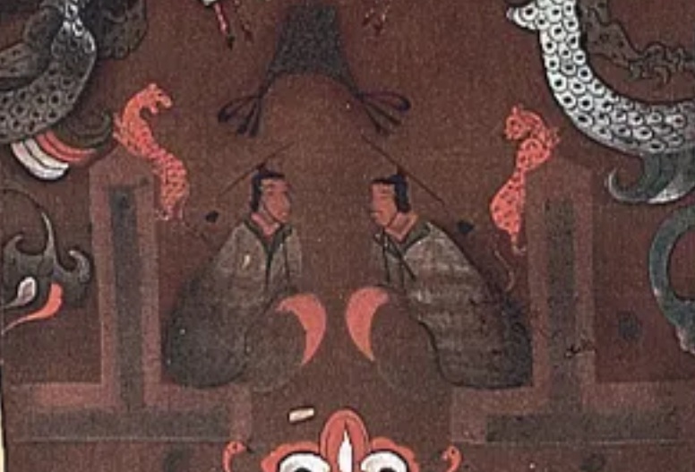 Funerary banner from the tomb of Lady Dai (Xin Zhui), Mawangdui, Hunan Museum, Changsha