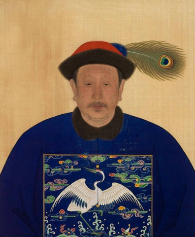 祖先像 , A Male Ancestor, ca. 1700 (Unknown Artist) Royal Ontario Museum, Toronto, 
922.20.248 