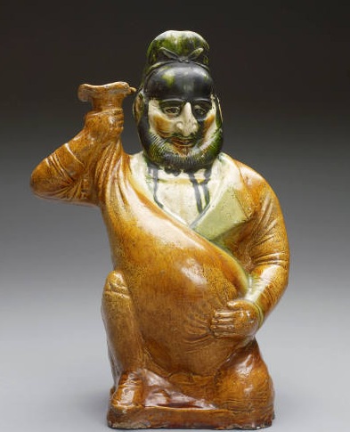 A Merchant, ca. 700 (Tang Dynasty) Seattle Art Museum, WA, 38.6