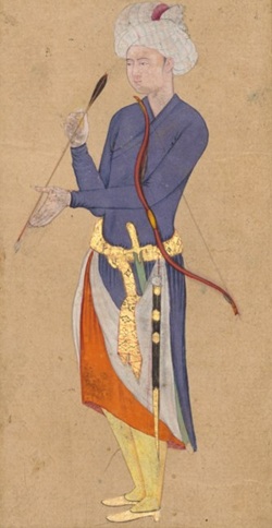 A Young Man, ca. 1610 (Mughal School) 