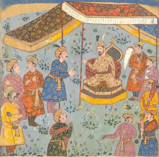A Mughal Prince receiving a Persian Ambassador, ca. 1625, (Unknown Artist) The Metropolitan Museum of Art New York, NY, 1974.370.10 