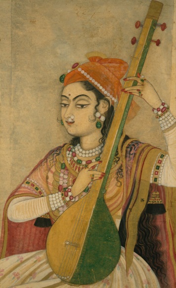 A Woman, ca. 1735 (Unknown Artist) (Rajasthan, Kishangarh) The Metropolitan Museum of Art, New York, NY, 1996.100.1