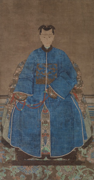 A Woman, ca 1700 (Qing Dynasty)  Barnes Foundation,   BF80