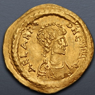 Aelia Ariadne, ca. 476 (Constantinople Mint - AV Tremissis)