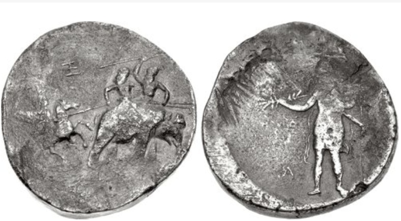 Alexander, 325-323 (Satrapal Babylonian mint - Decadrachm)