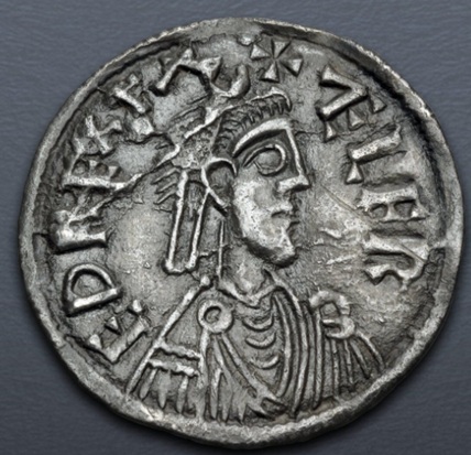 Alfred the Great (r. 871-899), ca. 875 CE (possibly Winchester Mint - AR Penny)