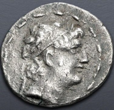 Antiochos IX Eusebes Philopator Kyzikenos, ca. 114-95 BCE  (Tarsos mint - AR drachm)