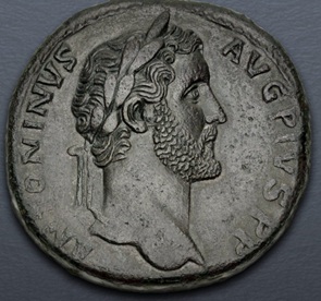 Antoninus Pius ca 140 CE  (Rome Mint - AE Sestertius)