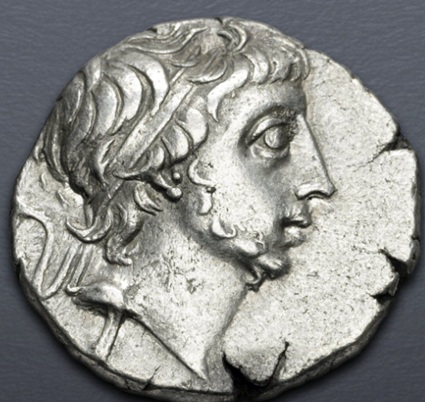 Ariobarzanes III of Cappadocia, Eusebes Philoromaios, 42 BCE (Eusebeia-Mazaca mint - AR Drachm)