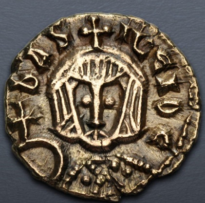 Basil I Macedonian (r. 867-886), ca. 868 CE (Syracuse Mint - AV Semissis)