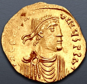 Constans II, ca. 645 (Constantinople mint - AV Tremissis) 