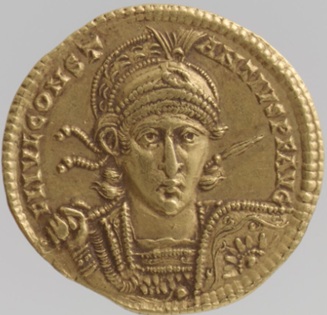 Constantine II, ca. 353 (Rome Mint - Gold) The Metropolitan Museum of Art, New York, NY, 04.35.18