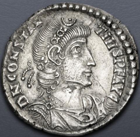 Constantius II, 352-355 CE (Rome mint - Silver Siliqua)