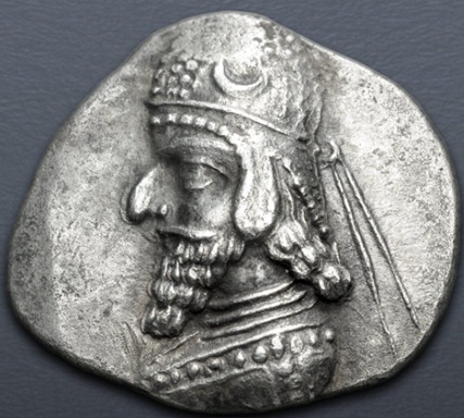 Dayaran, Dārēv (Darios II), ca 50 BCE (Persis - Istakhr (Persepolis) mint - AR Drachm)
