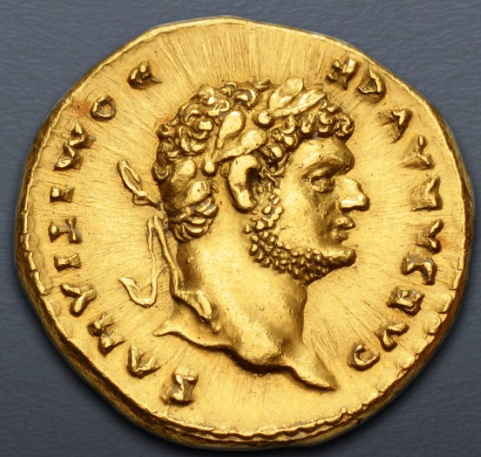 Domitian, 77-78  BCE (Gold Aureus - Rome mint)
