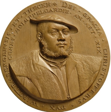 Duke Christoph of Württemberg, 1534 (Christoph Weiditz) (1498-1559) Landesmuseum Württemberg, Stuttgart, KK brown-blue 79