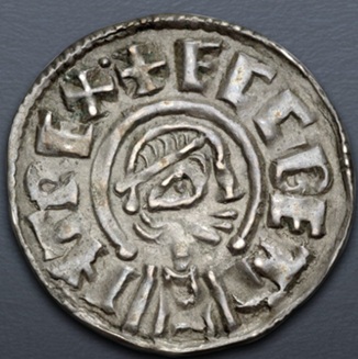 Ecgberht (r. 802-839), ca. 828 CE (Canterbury Mint - AR Penny)