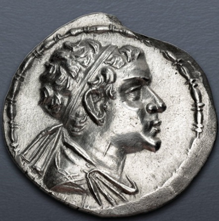 Eukratides II Soter, ca. 145-140 BCE (Bactria mint - AR Tetradrachm)