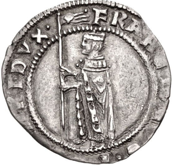 Francesco Foscari, Doge (r. 1423-1457), ca. 1429 CE (Venice Mint - AR Grossone da 8 soldi)