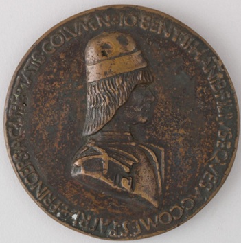 Giovanni Bentivoglio II, ca. 1475 (Italy - Bronze) The Metropolitan Museum of Art, New York, NY, 29.158.405
