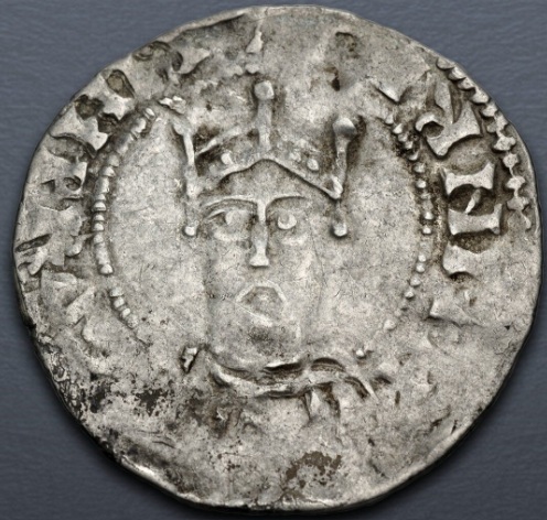 Heinrich II, 1014-1024 CE (Straßburg mint -  AR Denar)