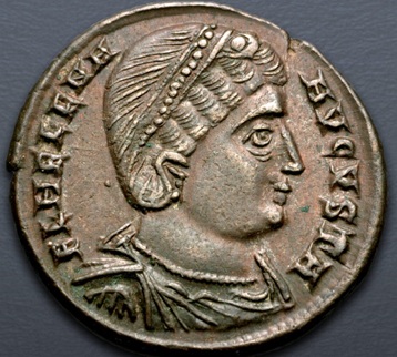 Helena,  329 CE (Nicomedia Mint - AE Follis)