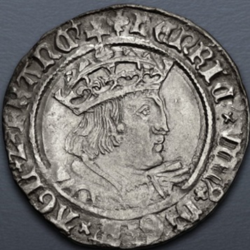 Henry VIII, 1526-1544 (London Mint - AR Groat)