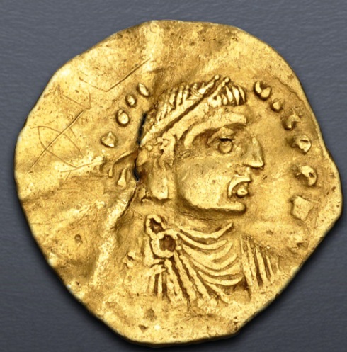 Heraclius,  613-641 (Constantinople Mint 6th officina - AV Tremissis)