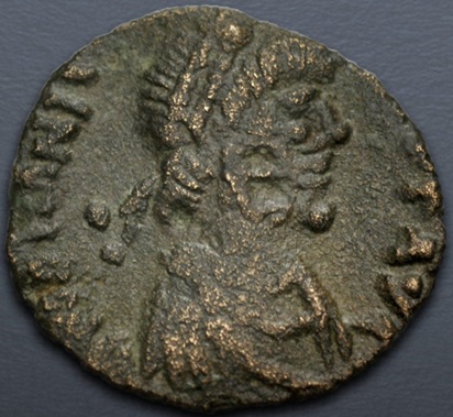 Johannes, 423-425 CE (Rome mint - AE)